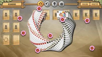 Zrzuty ekranu Klondike Solitaire Hearts & Spades Patience