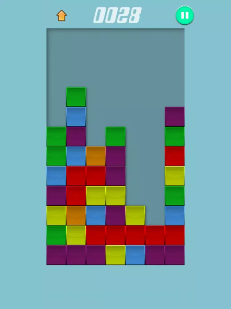 Ảnh chụp màn hình của BlocksDrop - Connect Target Square & Match Unique Colors iPad 