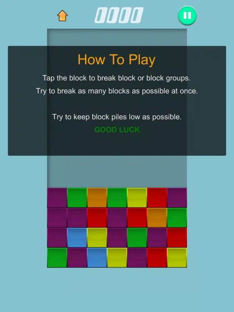 Ảnh chụp màn hình của BlocksDrop - Connect Target Square & Match Unique Colors iPad 