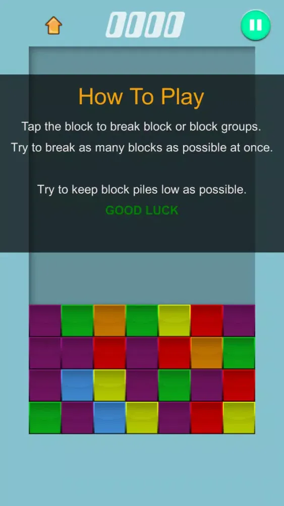 Ảnh chụp màn hình của BlocksDrop - Connect Target Square & Match Unique Colors