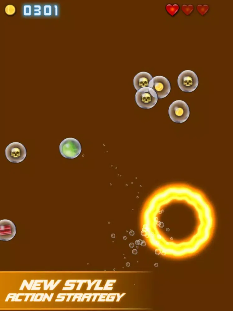 Capturas de tela do Bubble Burst Escape HD Free - The Trouble Mania Safari Game Saga iPad 