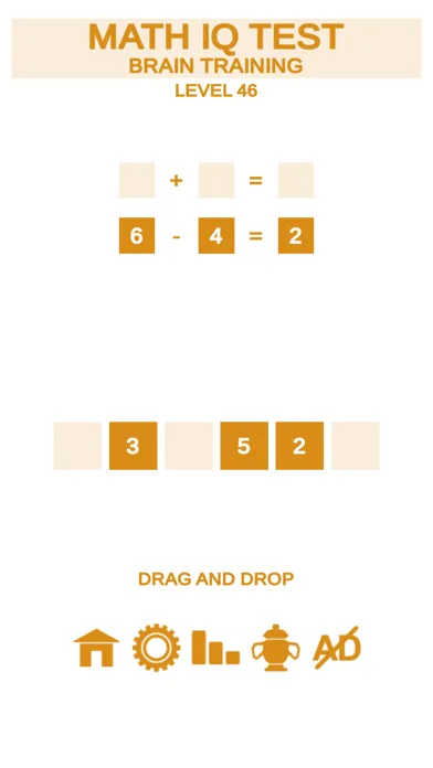 Tangkapan skrin Math IQ Test + Brain Training
