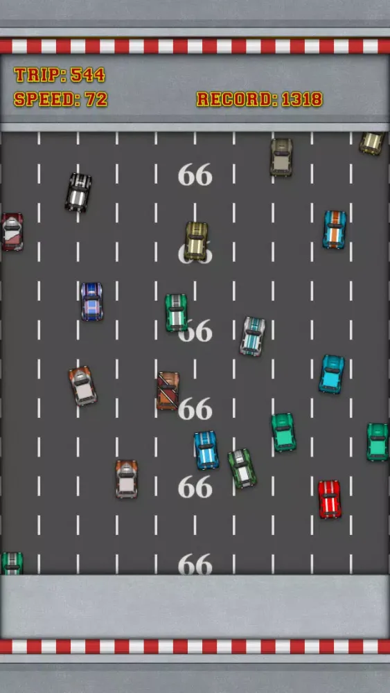 Highway Mini Car Traffic Racing HD Free - The Route 66 Road Trip to Asphalt City for iPad & iPhone 스크린샷