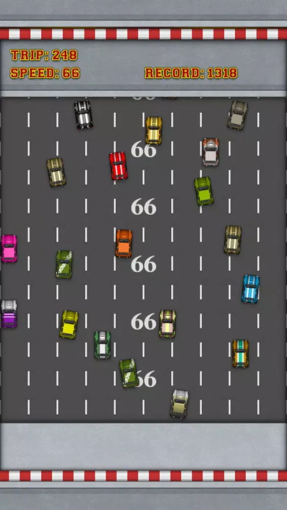 Highway Mini Car Traffic Racing HD Free - The Route 66 Road Trip to Asphalt City for iPad & iPhone 스크린샷