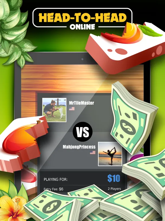 Mahjong Solitaire: Cash Master iPad  Screenshots
