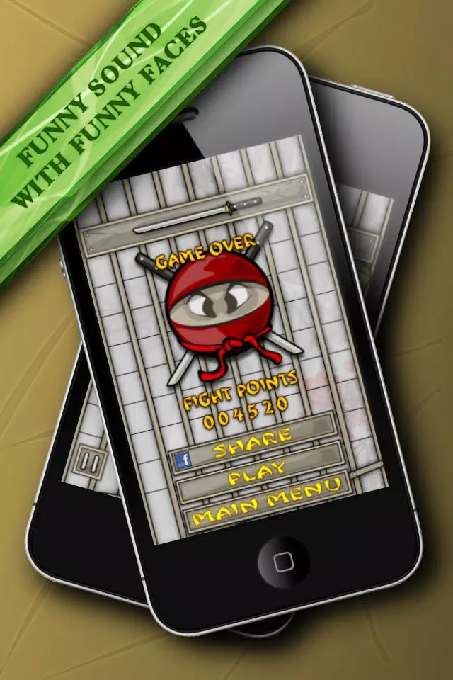 Captures d'écran de Ninja Strike Free - finger tap games