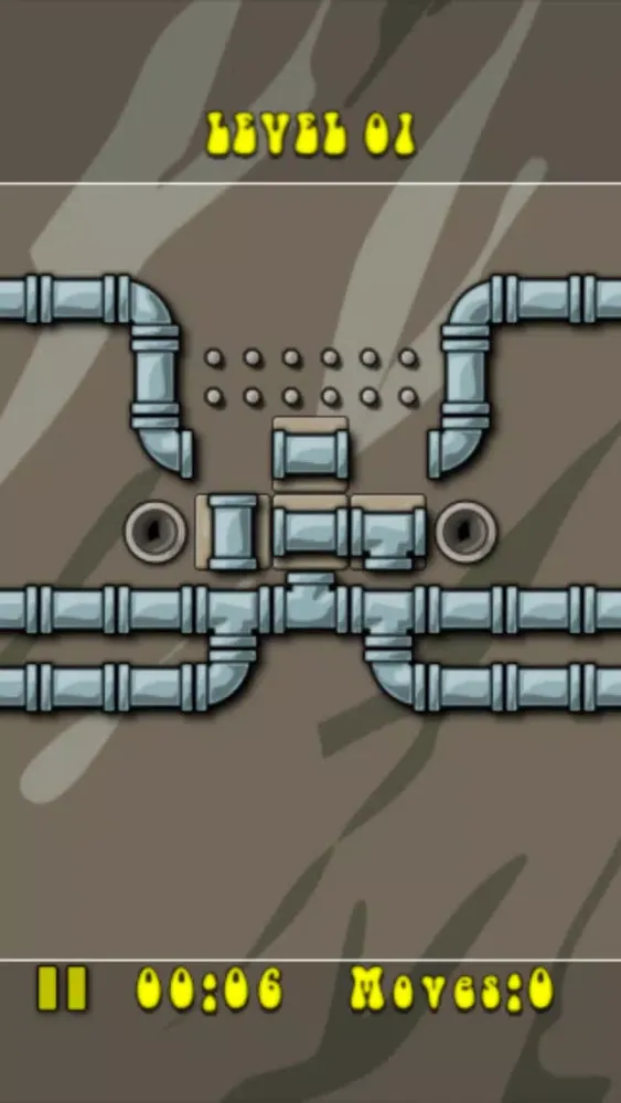 ภาพหน้าจอของ Pipe Man Free - Dream Logic Puzzle Pipeline Game for iPhone