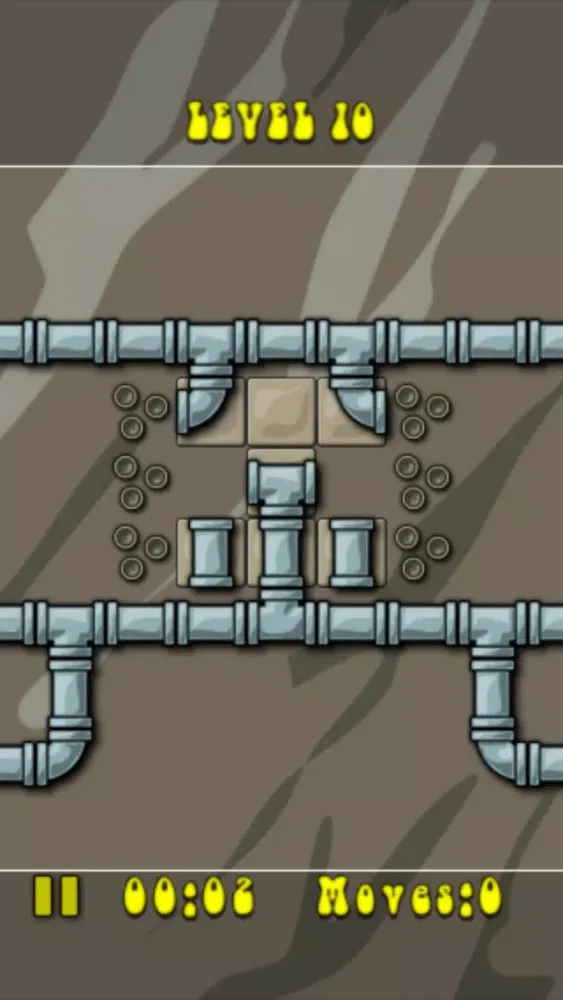 ภาพหน้าจอของ Pipe Man Free - Dream Logic Puzzle Pipeline Game for iPhone