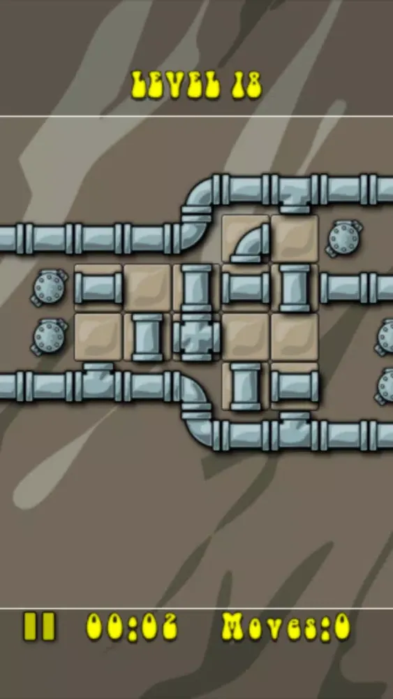 ภาพหน้าจอของ Pipe Man Free - Dream Logic Puzzle Pipeline Game for iPhone