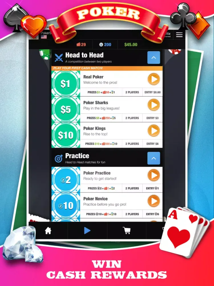 Poker Club - The King Of Poker iPad 应用截图