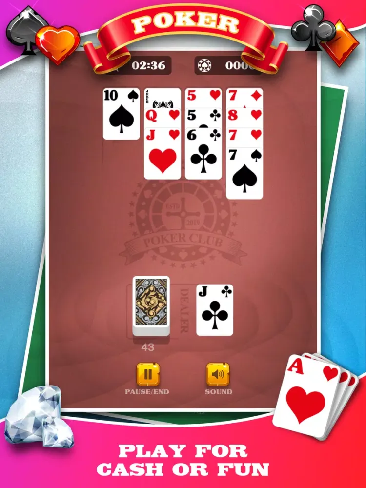 Poker Club - The King Of Poker iPad 应用截图