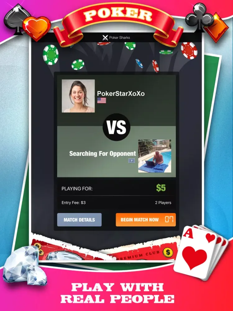 Poker Club - The King Of Poker iPad 应用截图