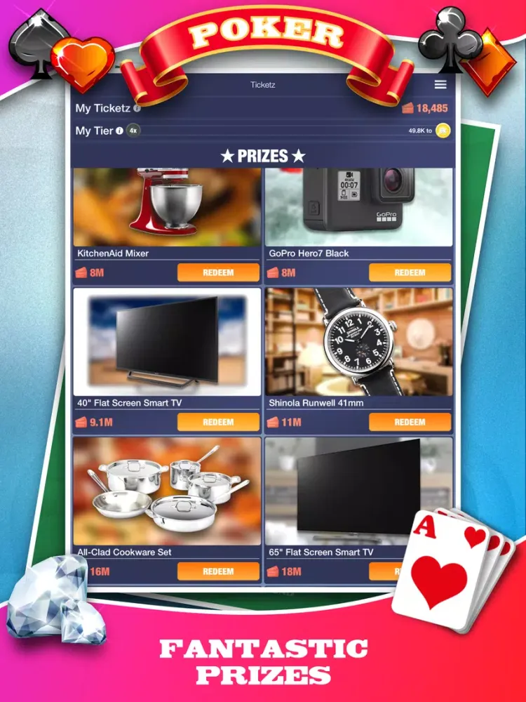 Poker Club - The King Of Poker iPad 应用截图