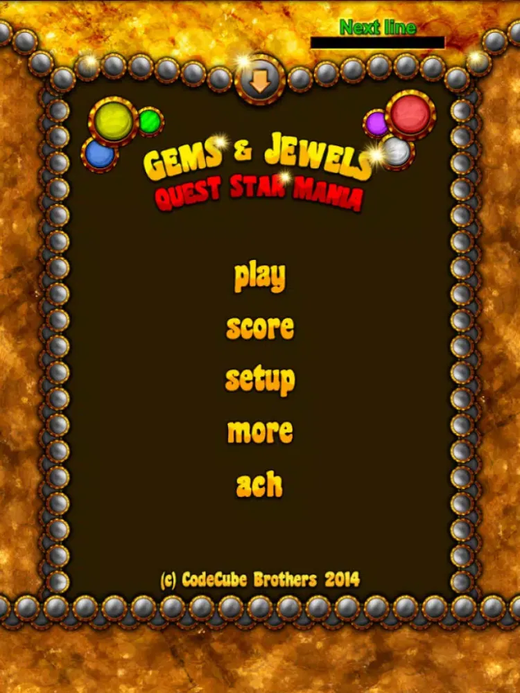 Gems & Jewels - Quest Star Mania iPad 应用截图