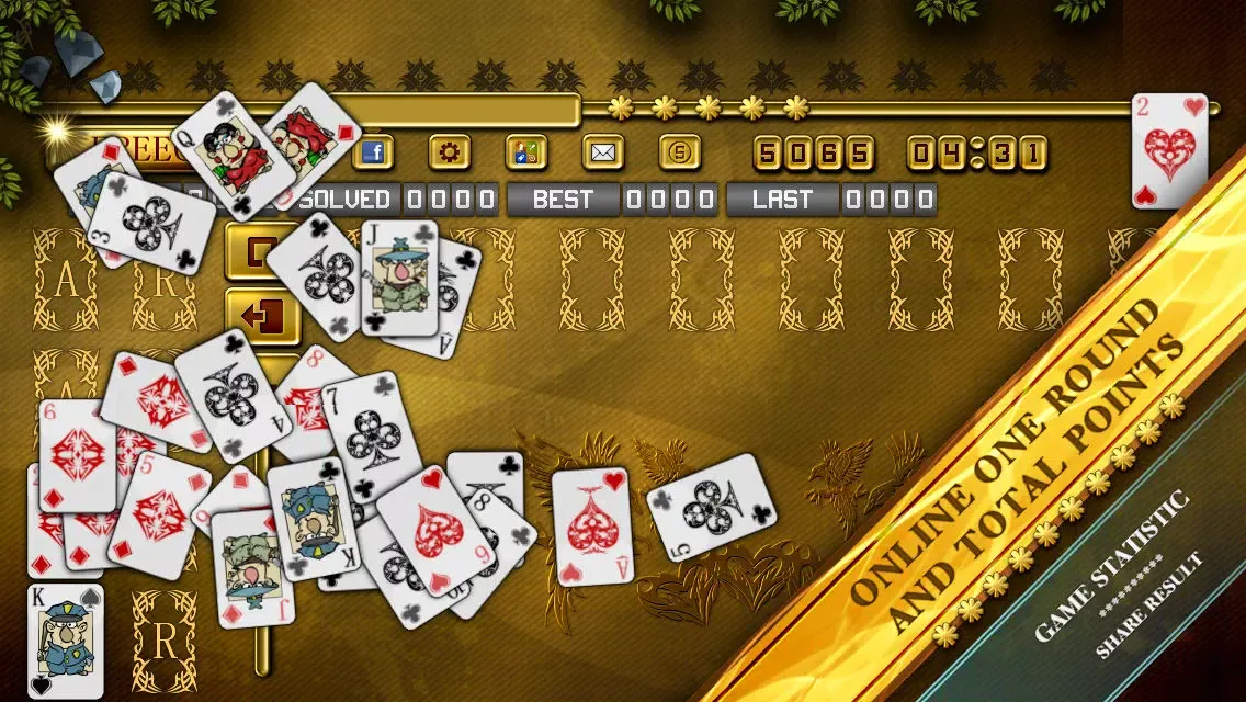 ACC Solitaire [ Freecell ] HD Free - Classic Card Cames for iPad & iPhone 스크린샷
