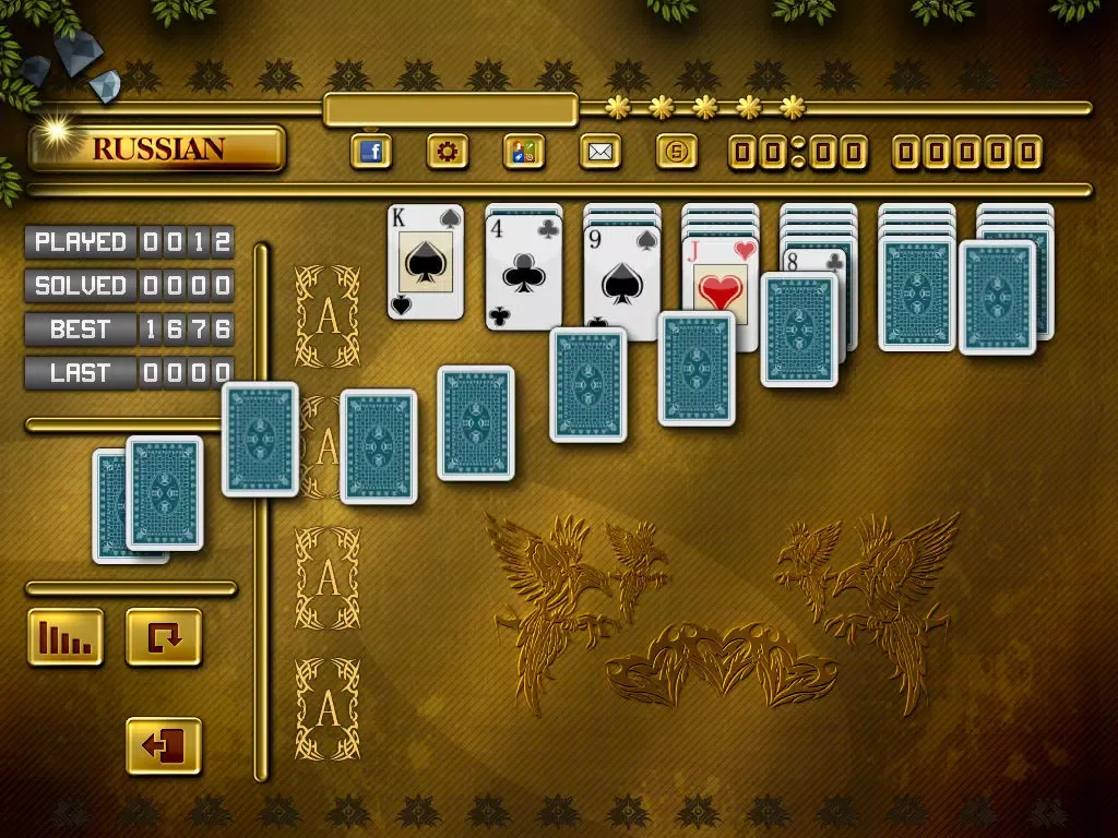 ACC Solitaire [ Russian ] HD Free - Classic Card Games for iPad & iPhone iPad  Screenshots