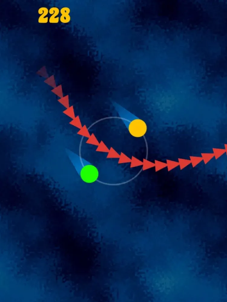 Dual Dots - Stay Out Of Line iPad  स्क्रीनशॉट