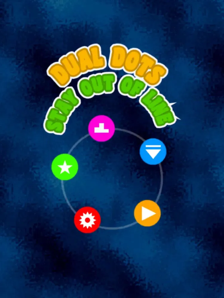 Dual Dots - Stay Out Of Line iPad  स्क्रीनशॉट