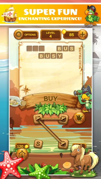 Word Pirates: Word Puzzle Game Screenshots
