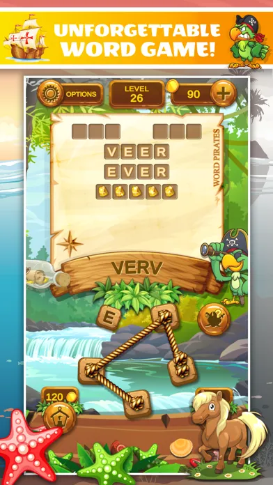 Word Pirates: Word Puzzle Game Screenshots
