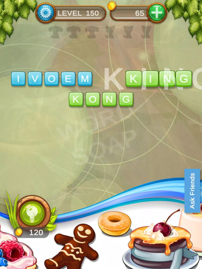 Word Soap HQ - Connect Words iPad  Screenshots