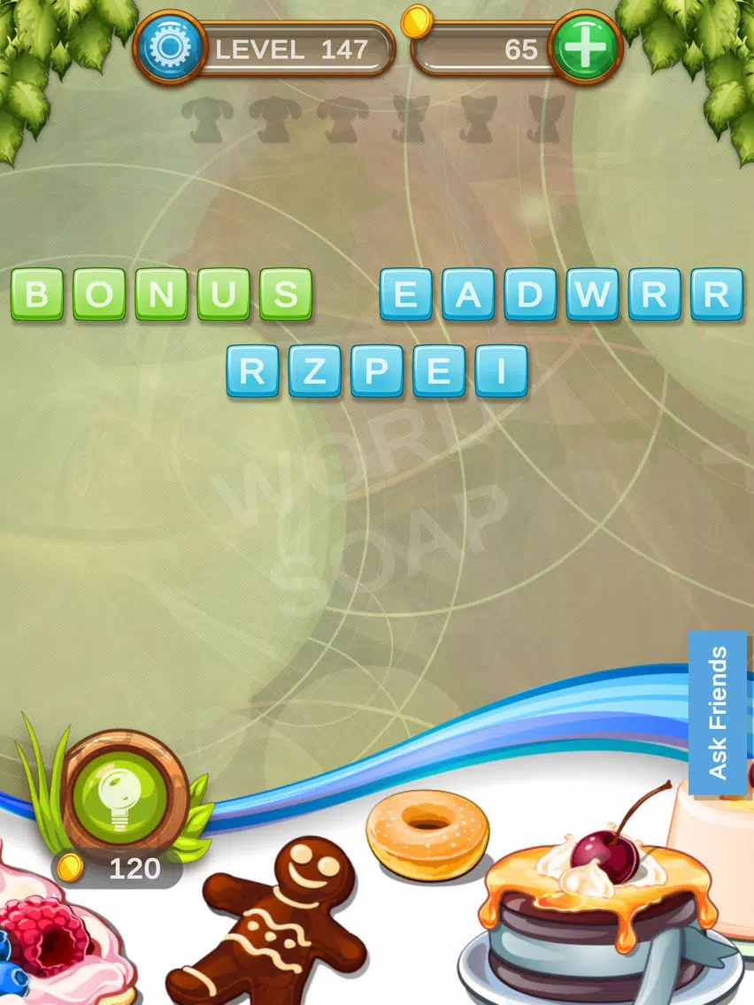 Word Soap HQ - Connect Words iPad  Screenshots