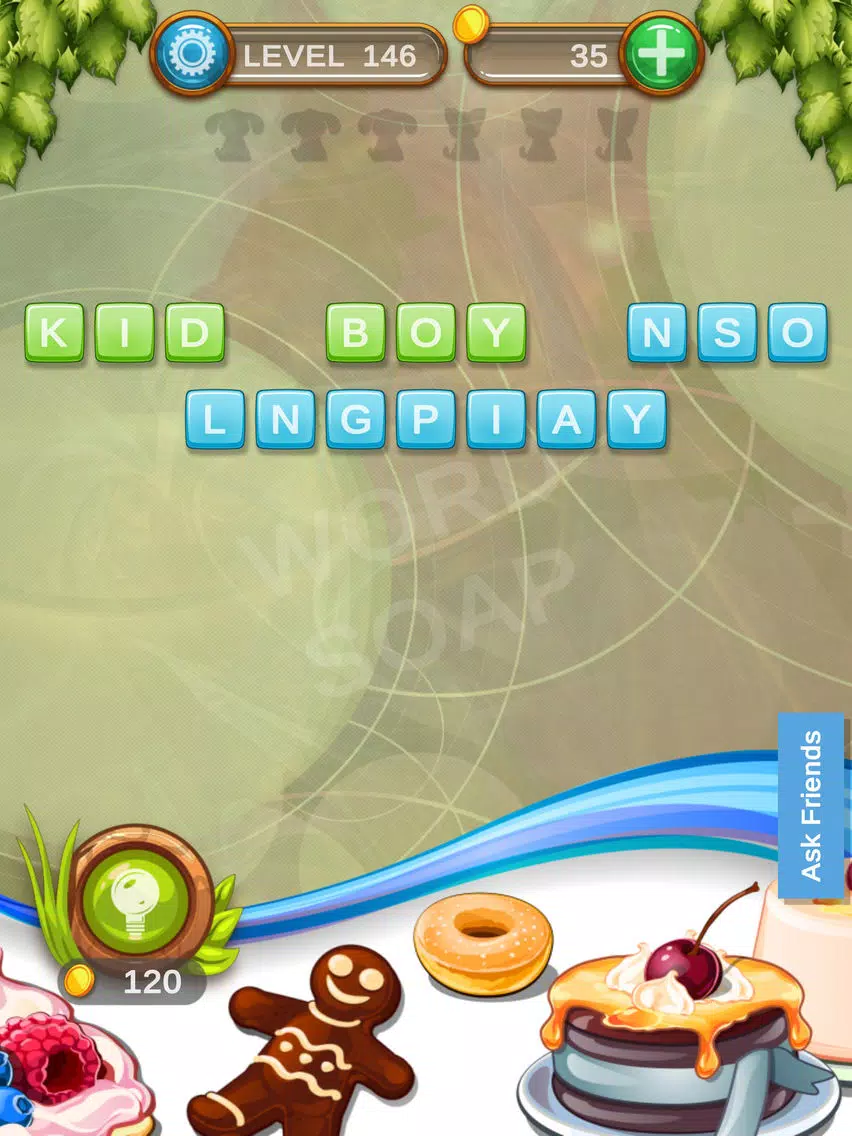 Word Soap HQ - Connect Words iPad  Screenshots