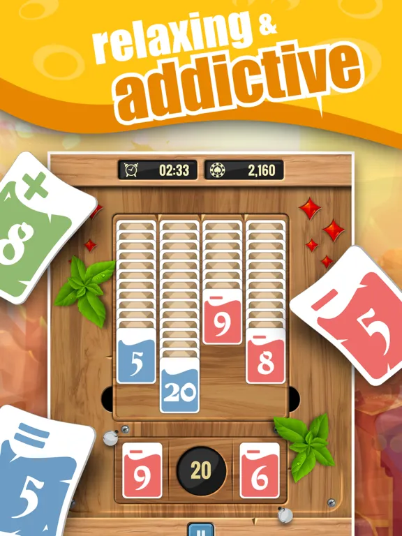 Zone 21 - Fast Math Solitaire iPad  Screenshots