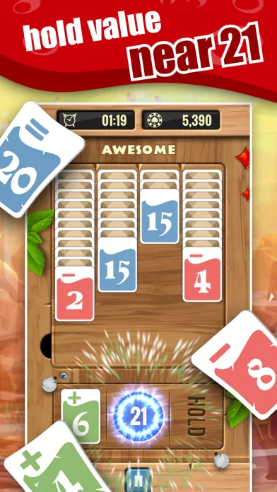 Zone 21 - Fast Math Solitaire Screenshots