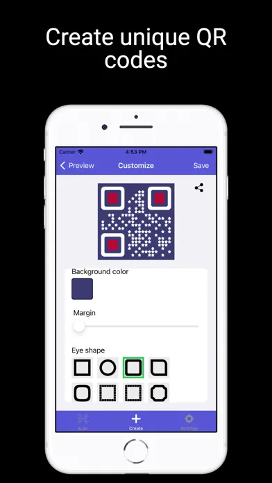 Custom QR - Scan and create应用截图