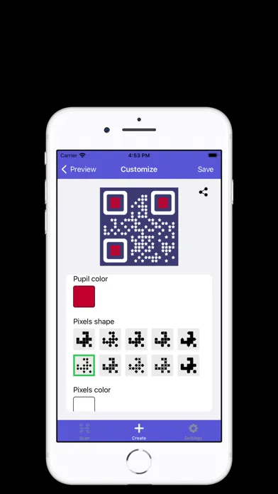 Custom QR - Scan and create应用截图
