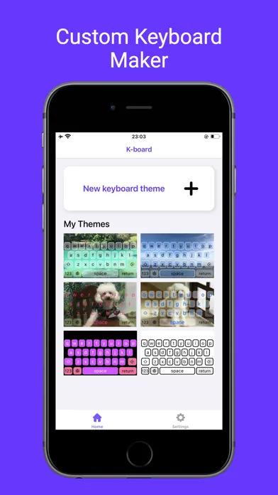 K-board: Keyboard Theme Maker Ekran Görüntüleri