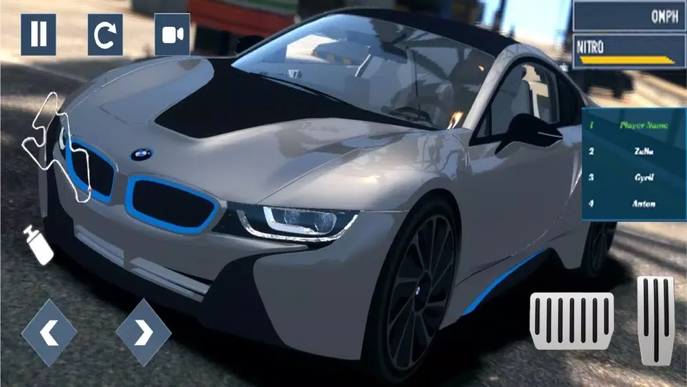 ภาพหน้าจอของ Turbo Car Racing Sim-TCR