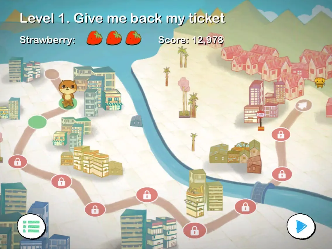 Capturas de pantalla de Din-Dong Adventure [Lite] iPad 