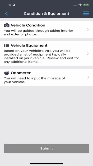 CCC Mobile™ - Quick Estimate Screenshots