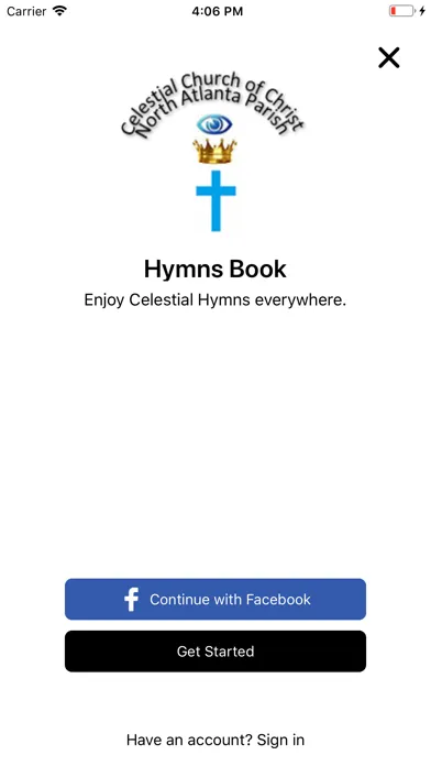 Tangkapan layar CCC NAP Hymns