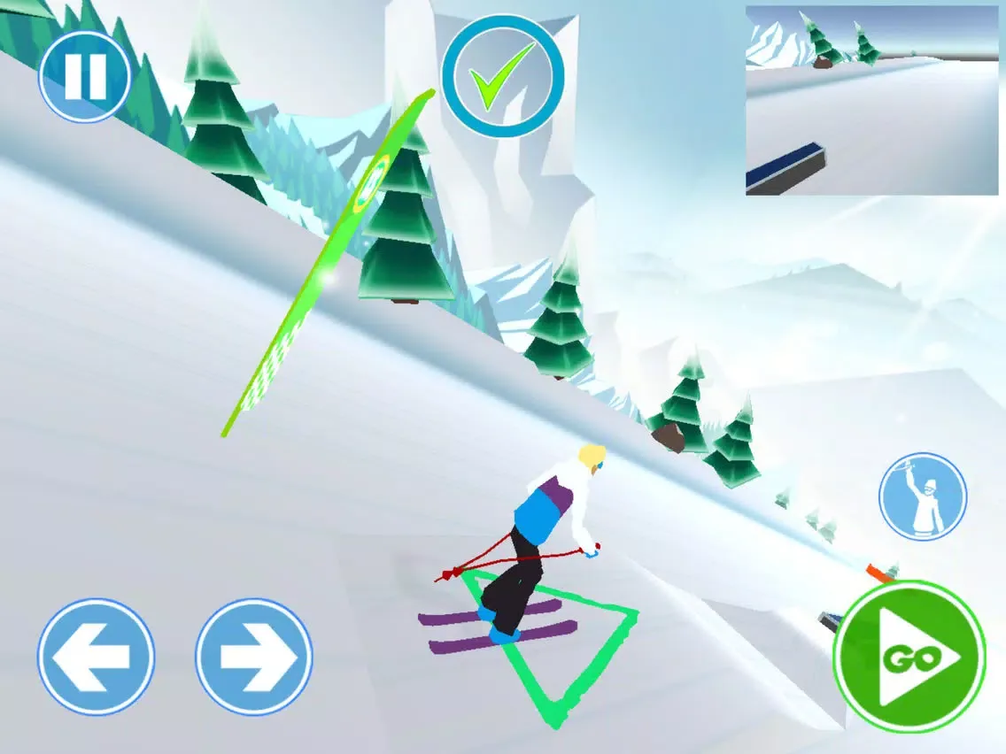 Zrzuty ekranu Snowpark Challenge iPad