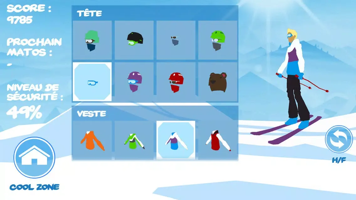 Zrzuty ekranu Snowpark Challenge