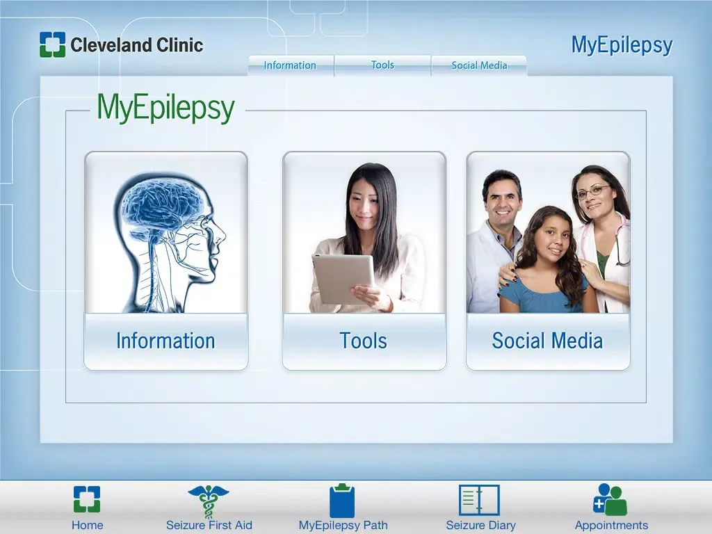 Cleveland Clinic MyEpilepsy iPad  স্ক্রিনশট