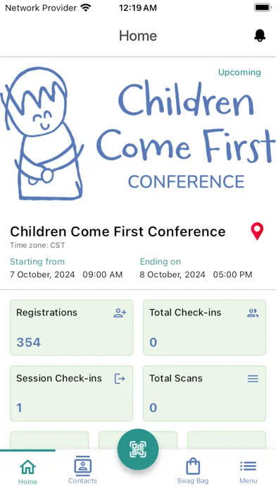 Zrzuty ekranu WI CCFC Children Come First