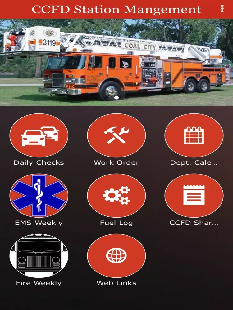 Captures d'écran de CCFD Station Mangement iPad 