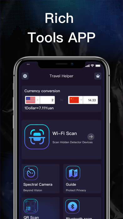 Скриншоты TravelHelper QR + Network Scan