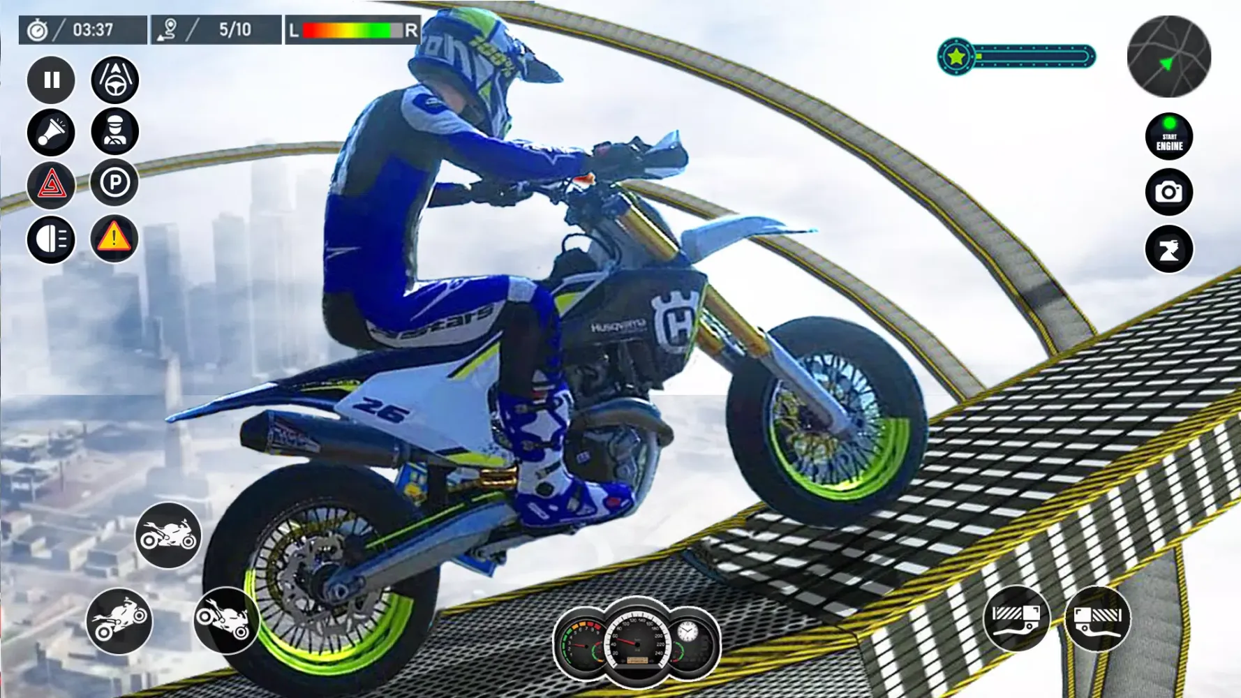 Highway Bike Riding Game Screenshots