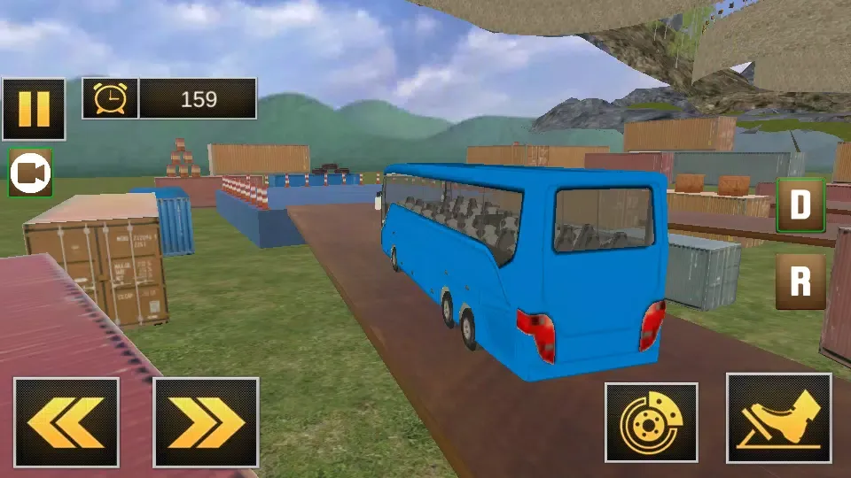 Mountain Road Bus Diving Game Screenshots