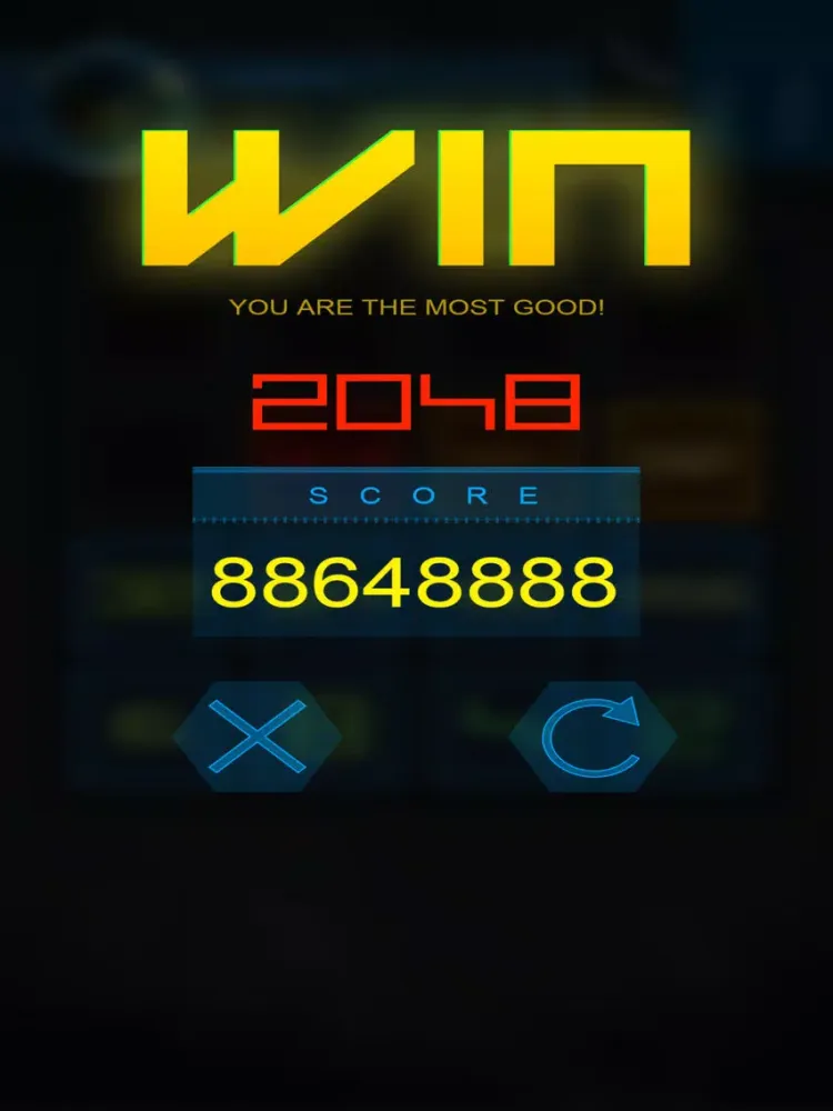 Capturas de tela do 2048 Independence Day：Resurgence - 2016 fantastic blocken number tap game iPad 