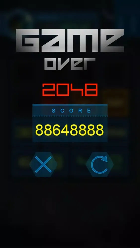 Capturas de tela do 2048 Independence Day：Resurgence - 2016 fantastic blocken number tap game
