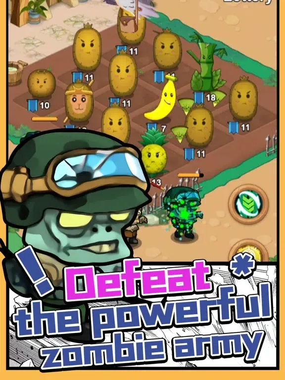 Zombie Defense - Idle Game iPad 應用截圖