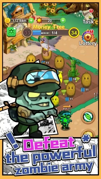Zombie Defense - Idle Game應用截圖
