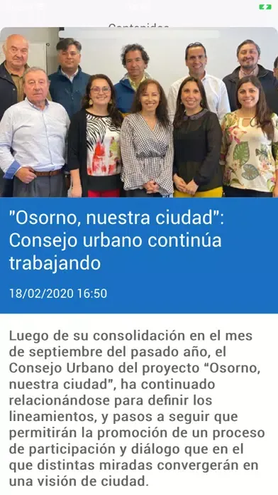 Capturas de pantalla de CChC