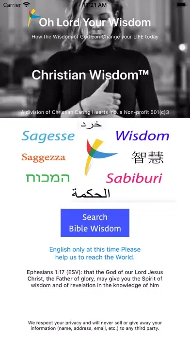 Capturas de tela do Christian Wisdom